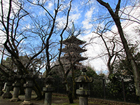 寛永寺五重塔