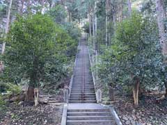 雨武主神社参道