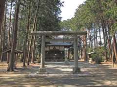 瀬戸岡神明社鳥居