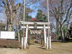 仙川八幡神社鳥居