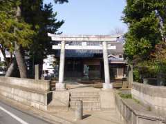 覚東子之神社鳥居