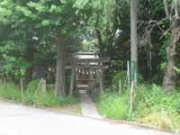 神山巌島神社鳥居