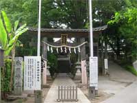 南沢氷川神社鳥居