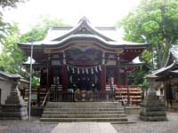 南沢氷川神社拝殿