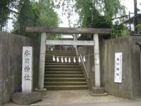 門前氷川神社鳥居