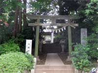 浅間神社（落合）鳥居