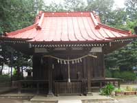 浅間神社（落合）拝殿