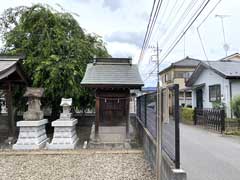 白山神社末社と牛頭天王