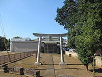 下宿白山神社鳥居