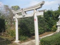 下清戸４稲荷神社鳥居