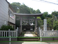 諏訪神社鳥居