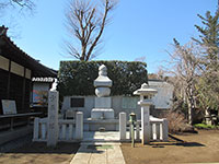 禅昌寺少年飛行隊の墓