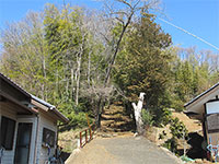 後ヶ谷戸神明社参道