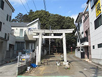 中藤八坂神社鳥居