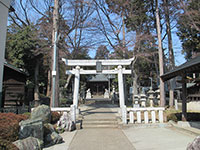 奈良橋八幡神社鳥居