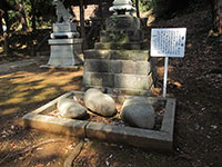 蔵敷熊野神社力石