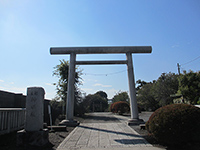 福生神明社鳥居