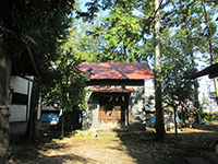 神明神社（羽村）山車庫