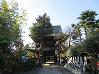 高安寺山門