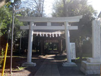 六所八幡神社二鳥居