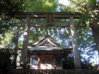 六所日吉神社鳥居