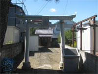 是政鹿島神社鳥居