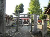 屋敷分浅間神社鳥居