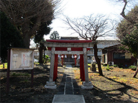 車返稲荷神社鳥居