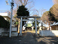 車返八幡神社鳥居