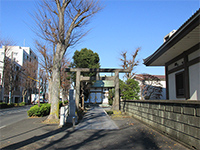 下染屋神明社鳥居