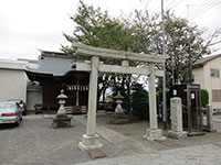 中河原御嶽神社鳥居