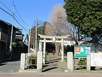 常久八幡神社鳥居