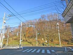 人見四郎の墓跡とされる浅間山公園