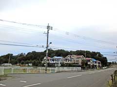 三田氏館跡入口