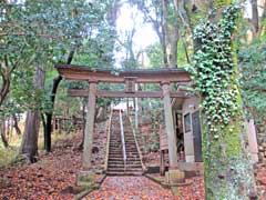 石川御嶽神社鳥居