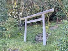 加住町神明神社鳥居