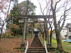 粟之洲日吉神社鳥居