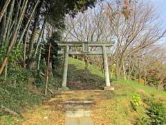 越野日枝神社鳥居