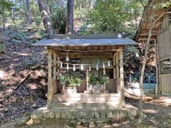 若松神社境内社熊野社、天神社