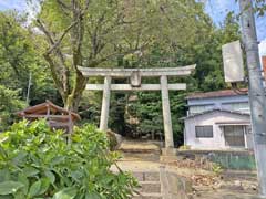 弐分方日枝神社鳥居