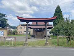 元木菅原社鳥居