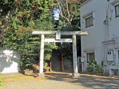 大和田日枝神社鳥居