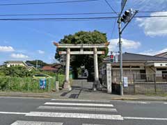 諏訪町諏訪神社一鳥居