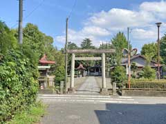 諏訪町諏訪神社二鳥居