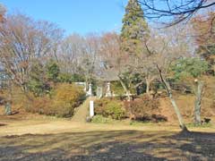 滝山霞神社鎮座地