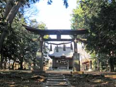 丹木御嶽神社鳥居