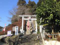 長房白山神社鳥居