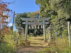 戸吹町住吉神社鳥居