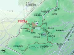 滝山城跡図