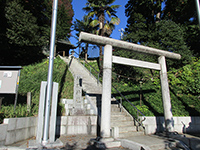 程久保神明神社鳥居